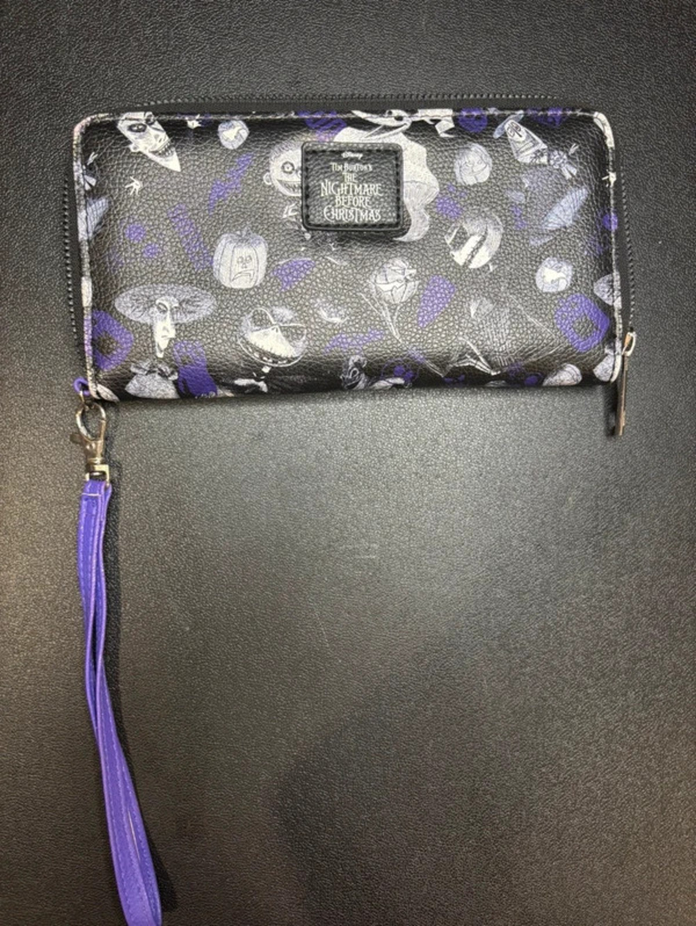 Disney Tim Burton's Nightmare Before Christmas Wristlet Zip Wallet